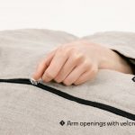 Nomad Heat Wool Sleeping Bag - arm opening