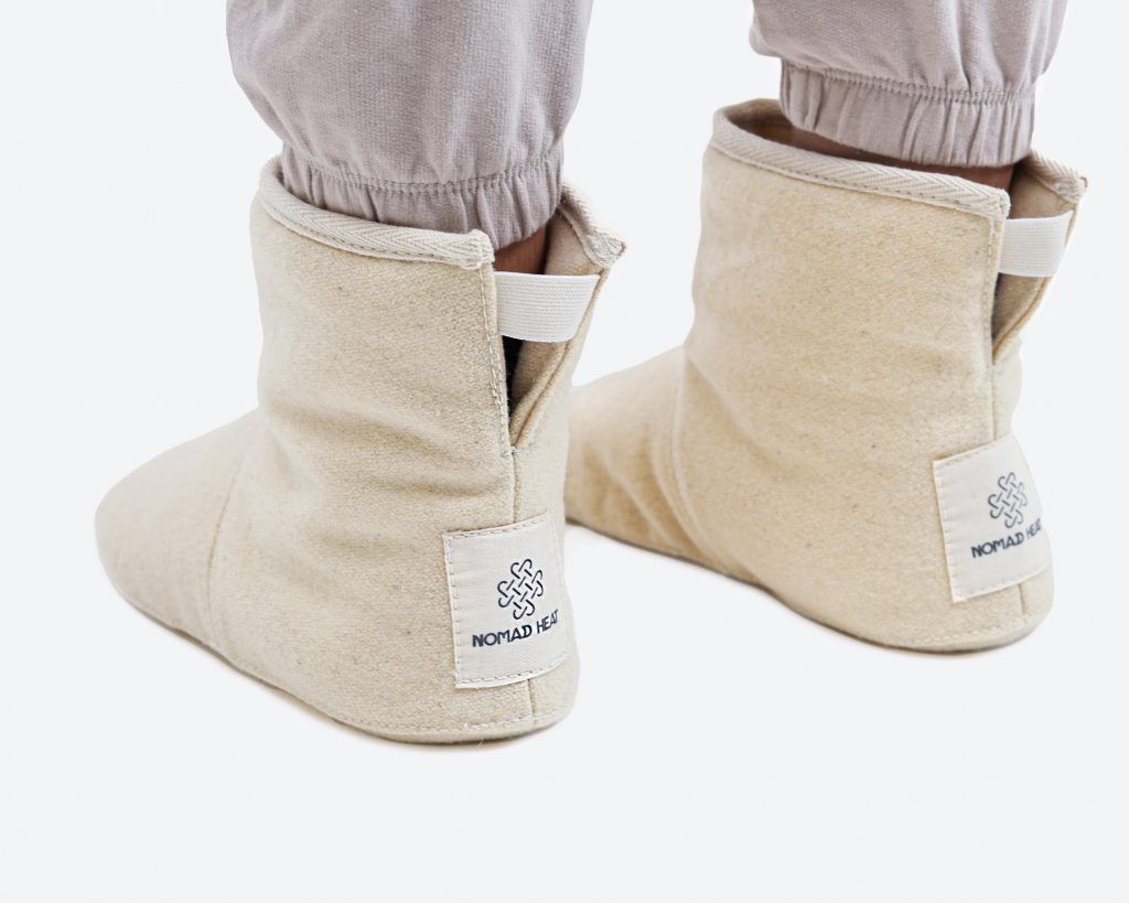 Nomad-Heat-Wool-slippers-with-elastic-closure-on-the-back-1 Nomad Heat Wool-tofflor med elastisk stängning baktill