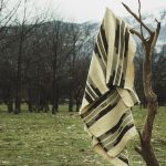 Heavy Wool Blanket - outdoors