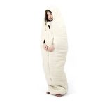 Nomad Heat Children's Wool Sleeping Bag Trek Pro with model (3)