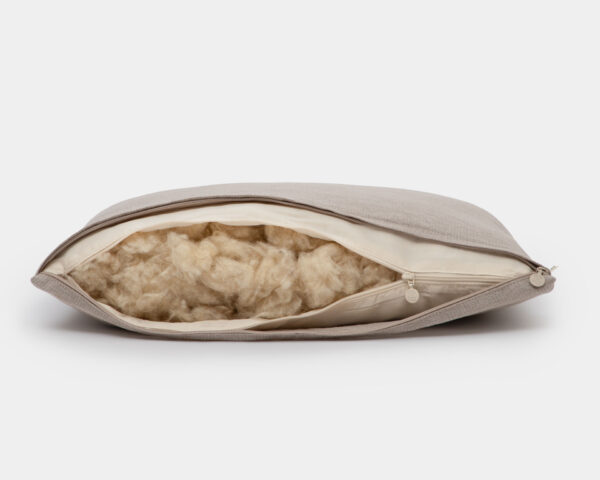 Almohada de viaje térmica Nomad con relleno de lana